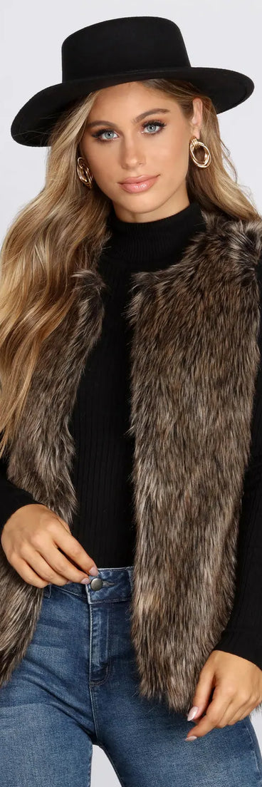 Faux-Ever Fabulous Vest