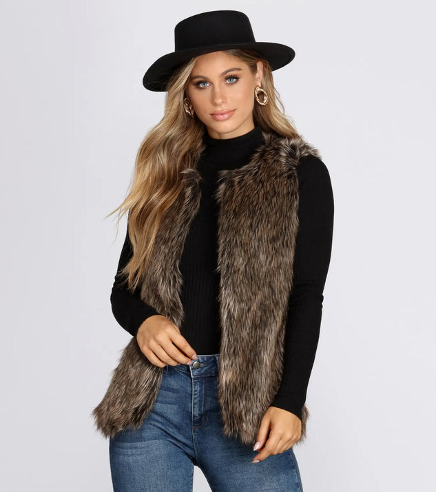 Faux-Ever Fabulous Vest