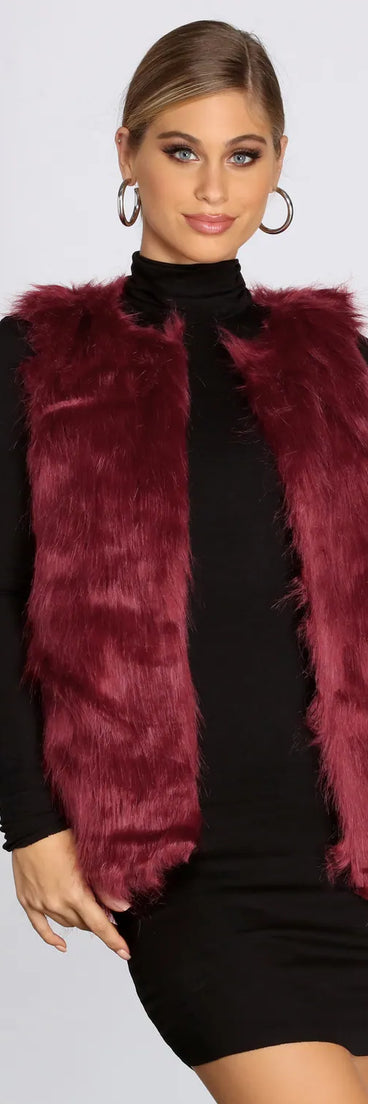 Faux-Ever Fabulous Vest