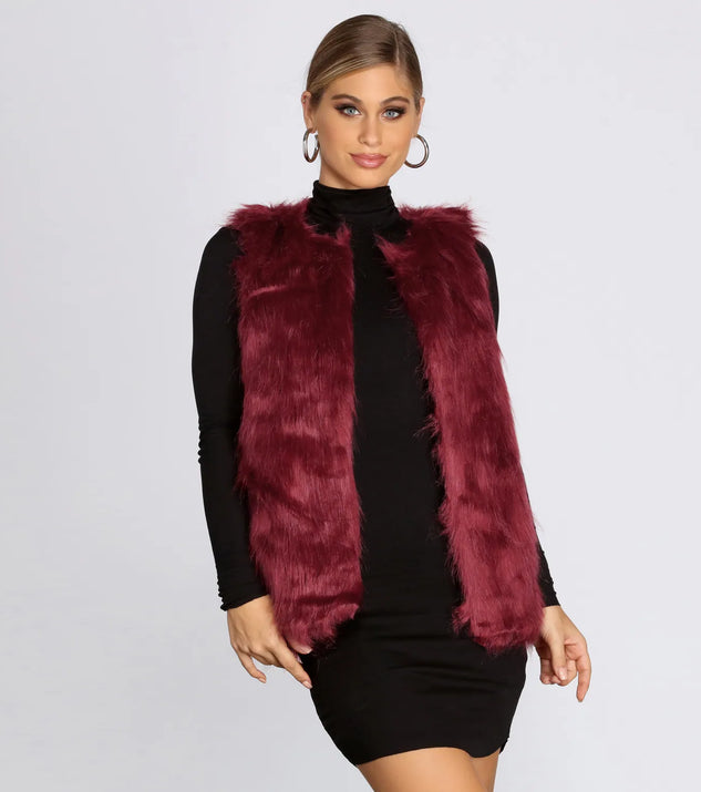 Faux-Ever Fabulous Vest