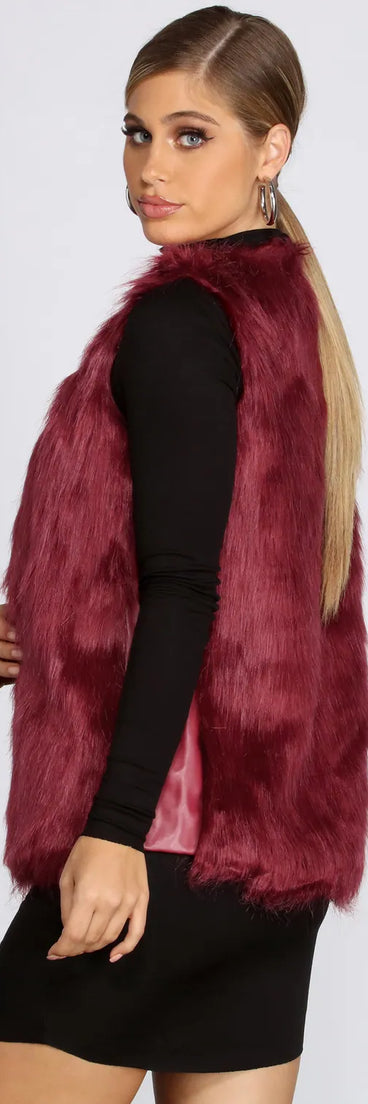 Faux-Ever Fabulous Vest