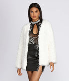 Major Glam Faux Fur Jacket