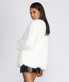 Major Glam Faux Fur Jacket