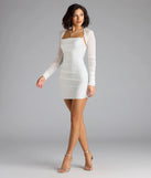 The Chic And Sheer Mesh Ruched Sleeve Bolero in white brings edge and energy to your vibe, ready to elevate any festival look or concert outfit.
