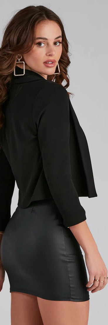 Chic And Cropped Blazer