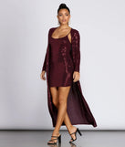 Stunning Sequin Diva Duster