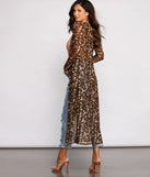 Fierce Instincts Mesh Long Duster