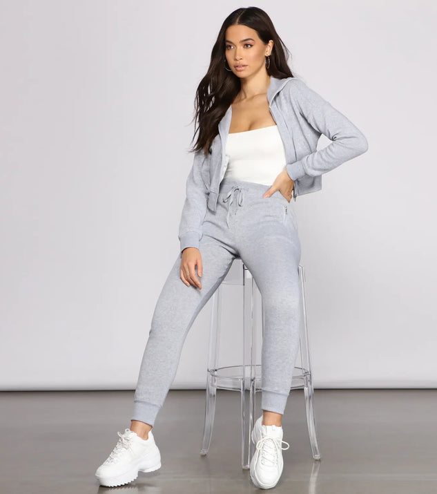 Cute And Casual Zip-Up Hoodie | Windsor
