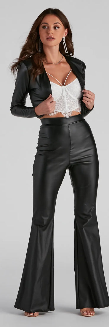 Major Chic Vibes Cropped Blazer