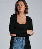 Keeping Knit Cozy Basic Duster