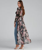 Sweet Intentions Floral Printed Duster