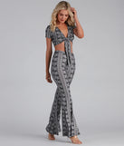 Boho Bae Tie-Front Crop Top