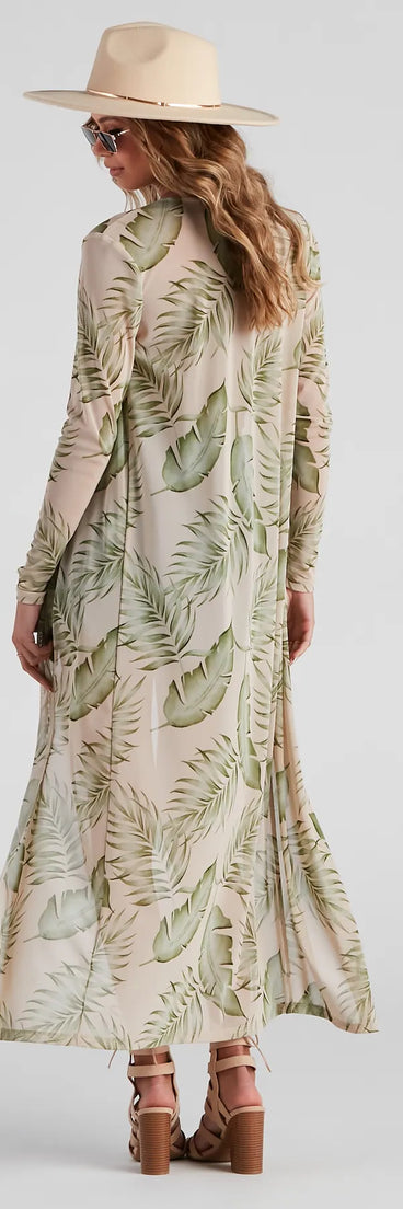 Paradise Awaits Mesh Duster