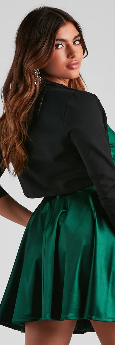 Timeless Sophistication Ponte Bolero