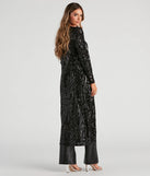 Dazzling Affair Sequin Mesh Duster