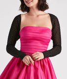 Perfect Sparkle Rhinestone Mesh Bolero