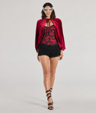 Lil' Red Velvet Halloween Cape