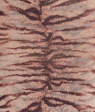 Effortlessly create party outfits or vacation-ready looks with the Strut It Out Abstract Zebra Tie-Front Top, one part of a versatile women's brown matching set perfect for quick and easy outfit combinations from layering chic outfits to transitioning your look seamlessly.