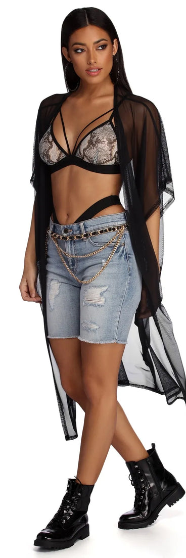 Don't Mesh Around Kimono