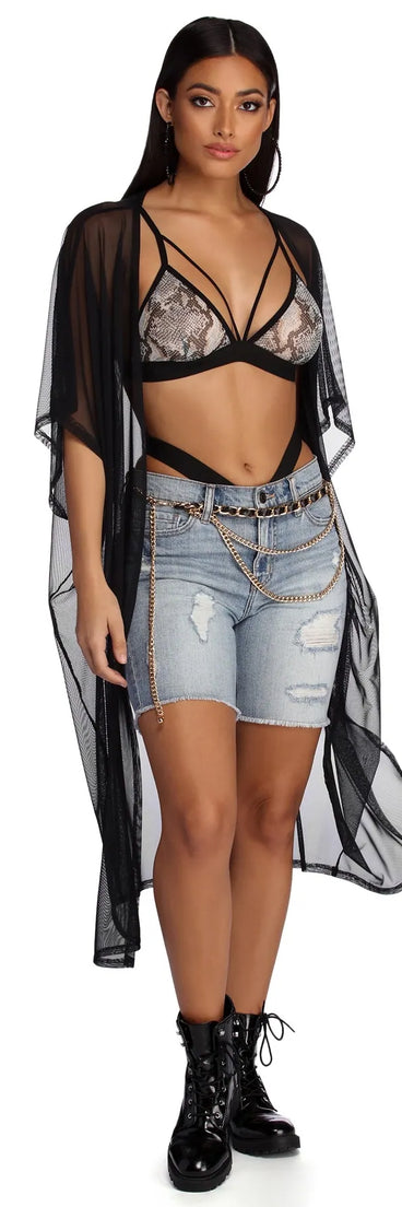 Don't Mesh Around Kimono