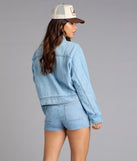 Cool Girl Oversized Denim Jacket