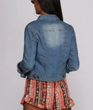 Cropped And Chic Denim Jacket