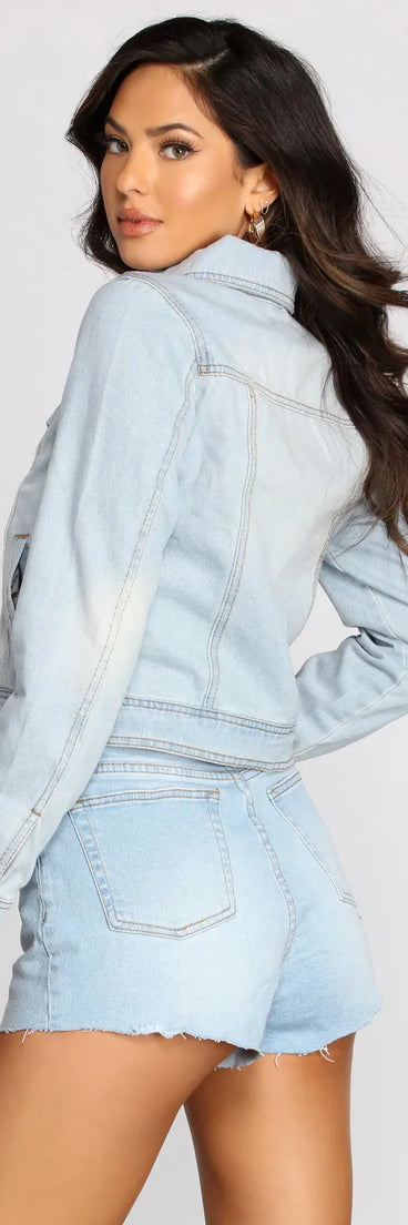 Basic Vibes Denim Jacket