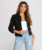 On That Basic Vibe Denim Jacket