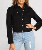On That Basic Vibe Denim Jacket