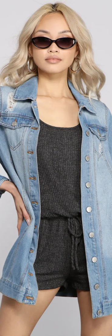 Dare To Layer Denim Jacket