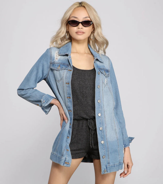 Dare To Layer Denim Jacket