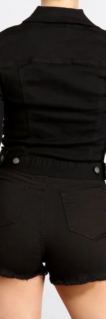 Effortless Everyday Basic Denim Jacket