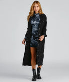 Effortless And Edgy Vibes Denim Jacket