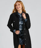 Effortless And Edgy Vibes Denim Jacket
