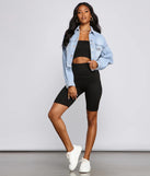 Diva Glam Destructed Denim Jacket