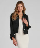 Road Trip Distressed Denim Jacket
