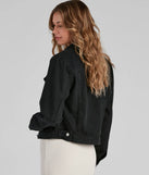 Road Trip Distressed Denim Jacket