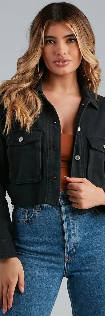 Keep It Chill Relaxed Denim Jacket