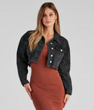 Road Trucker Frayed Denim Jacket