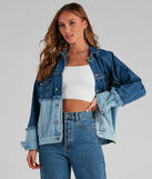 Effortless Trendsetter Denim Jacket