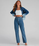 Effortless Trendsetter Denim Jacket