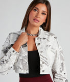 So Extra Cropped Denim Jacket