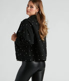 Bling Calling Rhinestone Denim Jacket