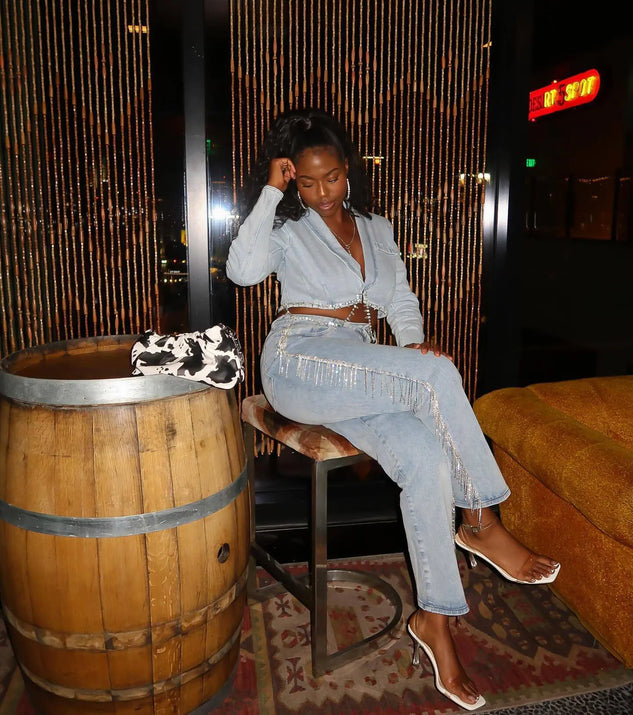 Z Supply Women's All Day Crop Denim Jacket | TYLER'S