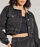 
Upgrade your style game for 2025 with the Cool Girl Aesthetic Denim Trucker Jacket in black, perfect for any fashion-forward wardrobe.