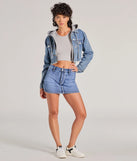
Upgrade your style game for 2025 with the The Next Level Cropped Fleece Denim Jacket in denim, perfect for any fashion-forward wardrobe.