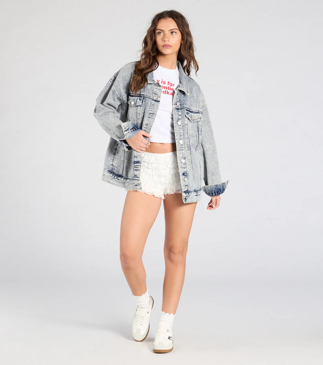 Easy Like Oversized Denim Jacket | Windsor Easy Like Oversized Denim Jacket | Windsor