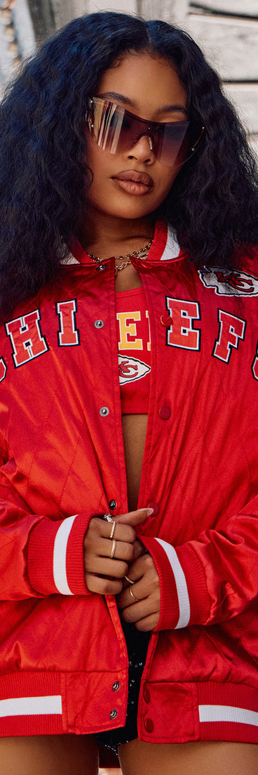 Ultra Game NFL Kansas City Chiefs Bomber Jacket