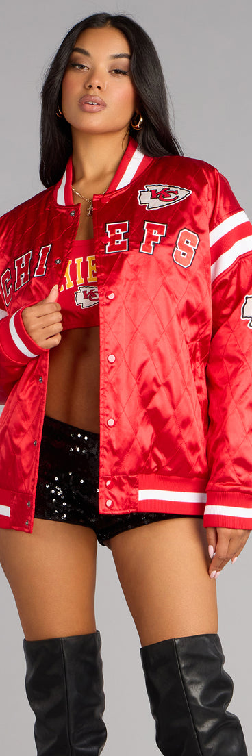 Ultra Game NFL Kansas City Chiefs Bomber Jacket