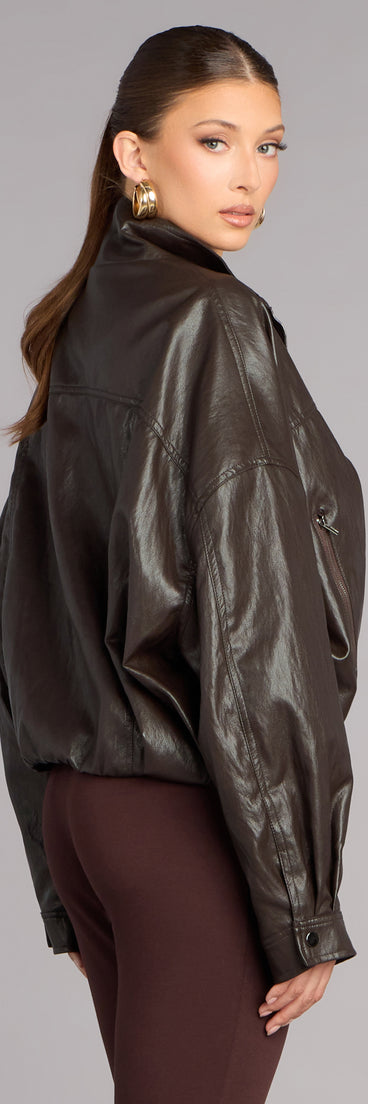 Downtown Cool Bomber Jacket